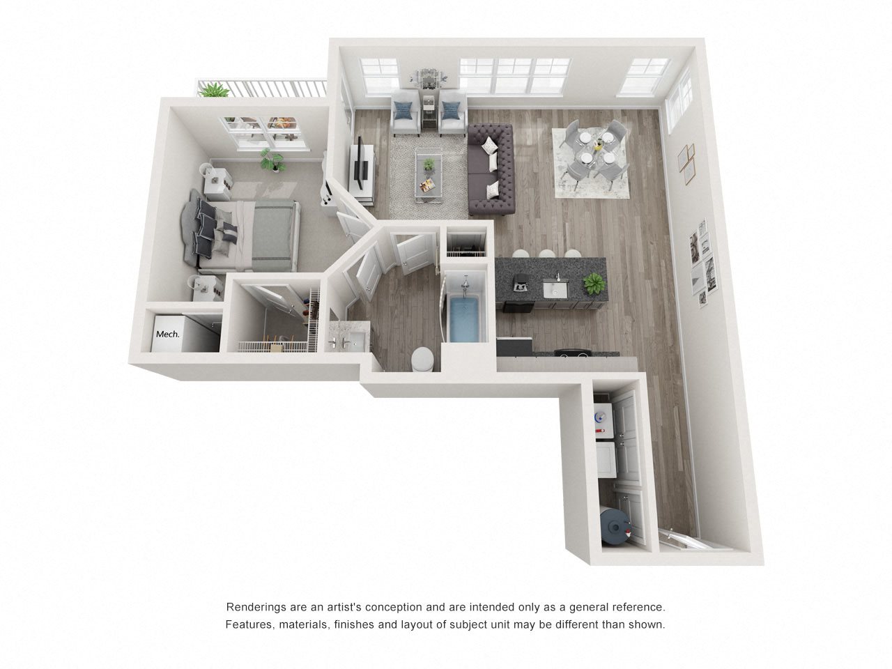 Lancaster Apartments 1 Bedroom Apt Lancaster Apartments 1 Bedroom Apt | Apartments at Lititz Springs | Apartments in Lititz Springs